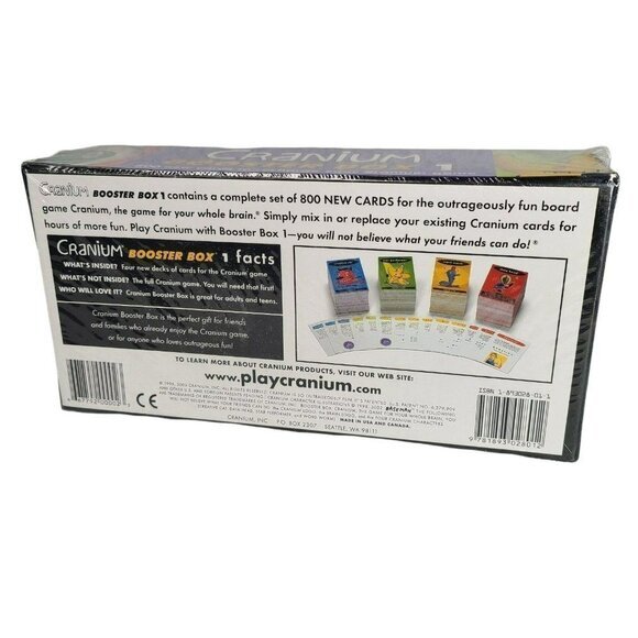 Cranium Booster Box 1 New Cards to Recharge‎ Your Cranium Game Party Family Fun - Picture 3 of 8